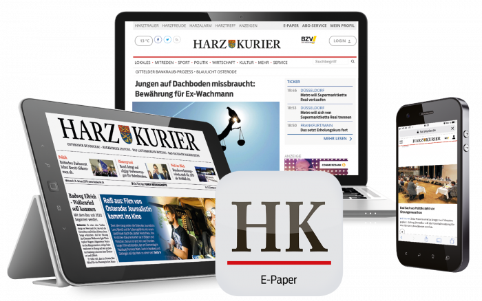 Das Digital-Paket des Harz Kuriers