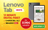 Werbebanner: Lenovo Tab gratis zum 12 Monate Digital-Paket mit E-Paper (Mo-So) für 37,90 € monatlich. Jetzt sichern!