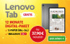 Werbebanner: Lenovo Tab gratis zum 12 Monate Digital-Paket mit E-Paper (Mo-So) für 37,90 € monatlich. Jetzt sichern!