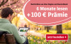 Text: Nachrichten aus Ihrer Region und Deutschland. 6 Monate lesen + 100 € Prämie. Jetzt bestellen