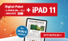 Werbebanner: Digital-Paket inklusive E-Paper (Montag-Sonntag) und iPad 11 für nur 39,90 € monatlich